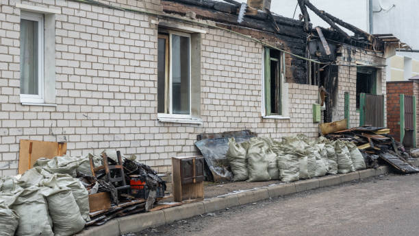 Professional Smoke Damage Removal technician working in Sandy Spring, MD